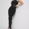Leggings desportivas com toque suave como manteiga