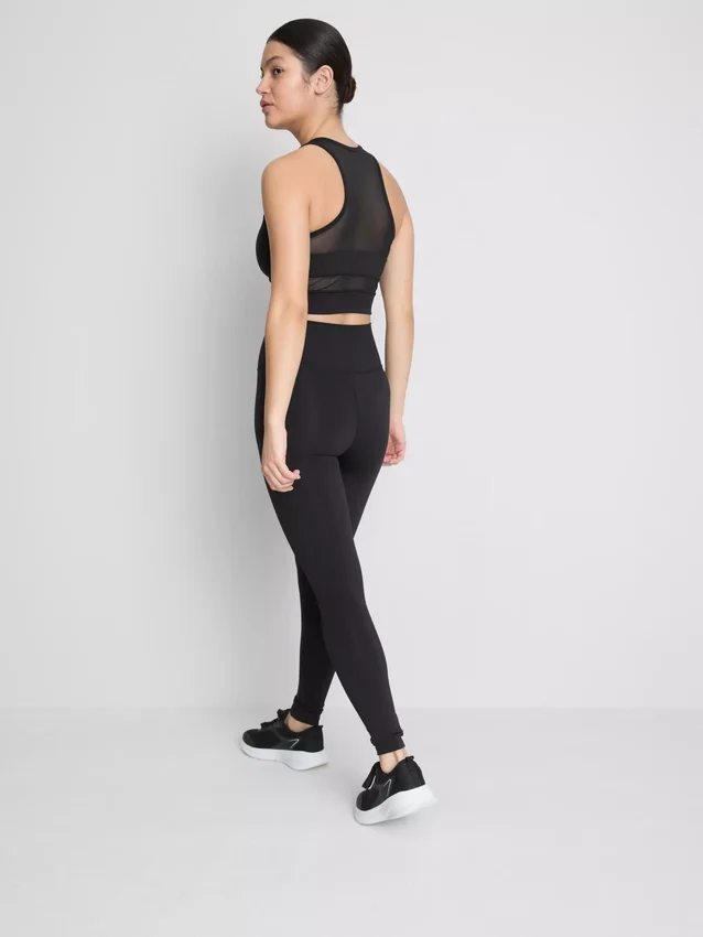 Leggings desportivas com toque suave como manteiga