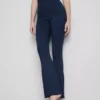 Leggings desportivas de cintura alta, apoio suave e corte alargado