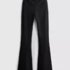 Leggings desportivas de cintura alta, apoio suave e corte alargado