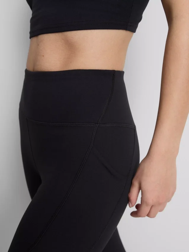 Leggings desportivas de cintura alta com apoio suave