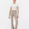 Leggings desportivas de cintura alta e corte largo