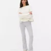 Leggings desportivas de cintura alta e corte largo