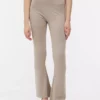 Leggings desportivas de cintura alta e corte largo