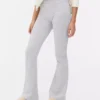 Leggings desportivas de cintura alta e corte largo