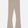 Leggings desportivas de cintura alta e corte largo