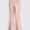 Leggings desportivas de cintura alta e corte largo