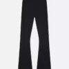 Leggings desportivas de cintura alta e corte largo