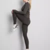 Leggings desportivas de cintura alta, macias como manteiga