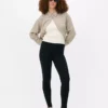 Leggings em mistura de algodão
