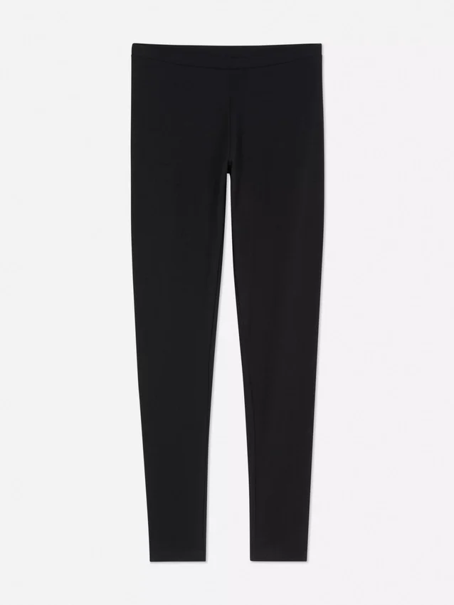 Leggings em mistura de algodão