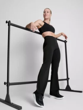 Leggings largas de cintura alta de alto desempenho da BodySculpt