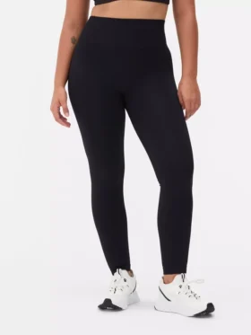Leggings sem costuras de cintura alta