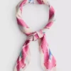Lenço estampado 70 x 70