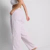 Love to Lounge with these straight-leg striped pajama pants