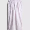 Love to Lounge with these straight-leg striped pajama pants