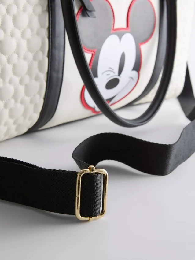 Mala de fim de semana com relevo do Mickey e dos amigos da Disney