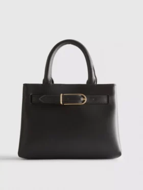 Mini-bolsa com detalhe de fivela