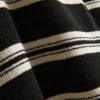 Mini-calções de malha às riscas da Paula Echevarría