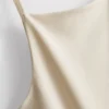 Mini-vestido com decote quadrado
