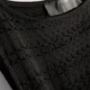 Mini-vestido com textura enrugada