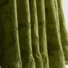 Mini-vestido de algodão com franzido e aberturas
