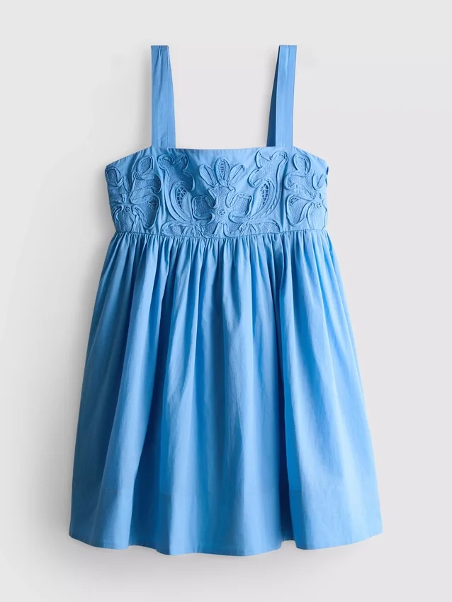 Mini-vestido de algodão Cornelli