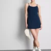 Mini-vestido desportivo com toque suave como manteiga