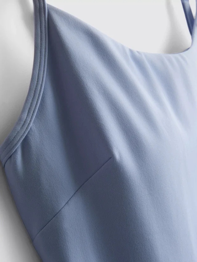 Mini-vestido desportivo com toque suave como manteiga