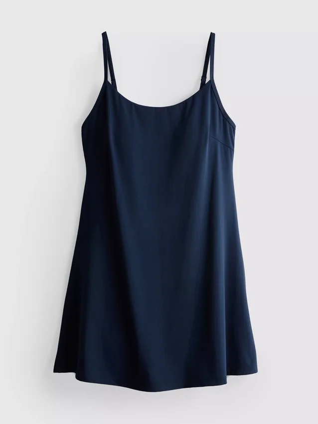 Mini-vestido desportivo com toque suave como manteiga