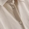 Mini-vestido em camadas de manga curta