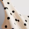 Mini-vestido em tecido ponte com elevada percentagem de algodão