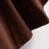 Mini-vestido sem mangas com decote em V