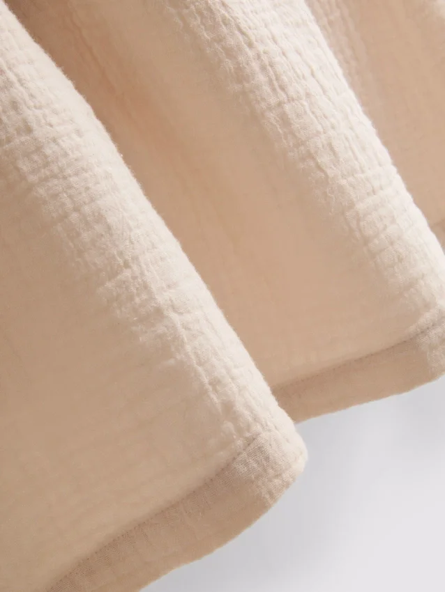 Mini-vestido trapézio em algodão