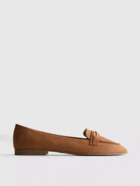 Mocassins de cano baixo com ajuste largo