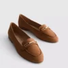 Mocassins de cano baixo com ajuste largo