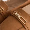 Mocassins de cano baixo com ajuste largo