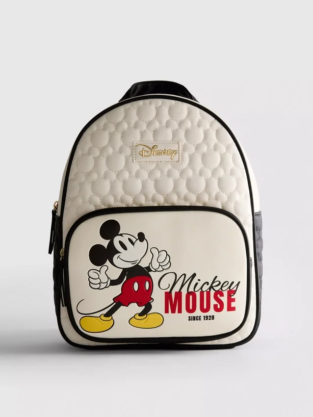 Mochila acolchoada do Mickey Mouse da Disney
