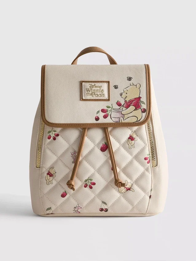 Mochila acolchoada do Ursinho Pooh da Disney