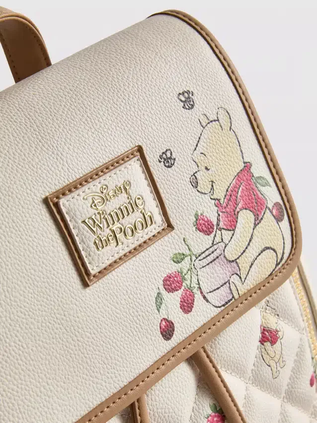 Mochila acolchoada do Ursinho Pooh da Disney