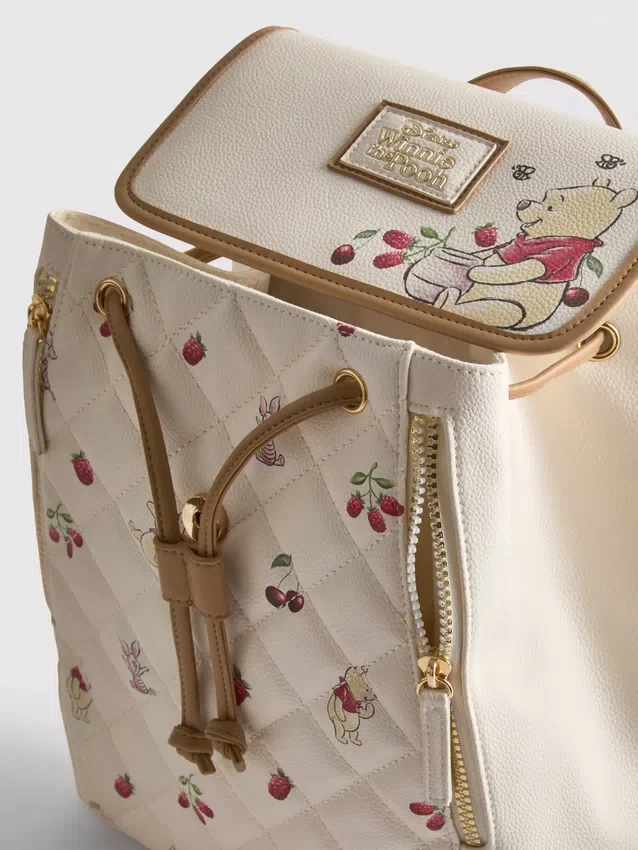 Mochila acolchoada do Ursinho Pooh da Disney