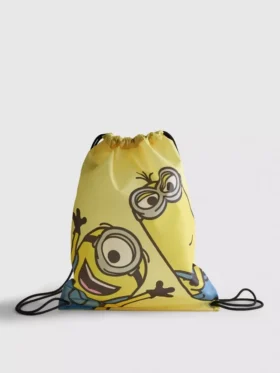 Mochila com cordão dos Minions do «Meu Malvado Favorito»