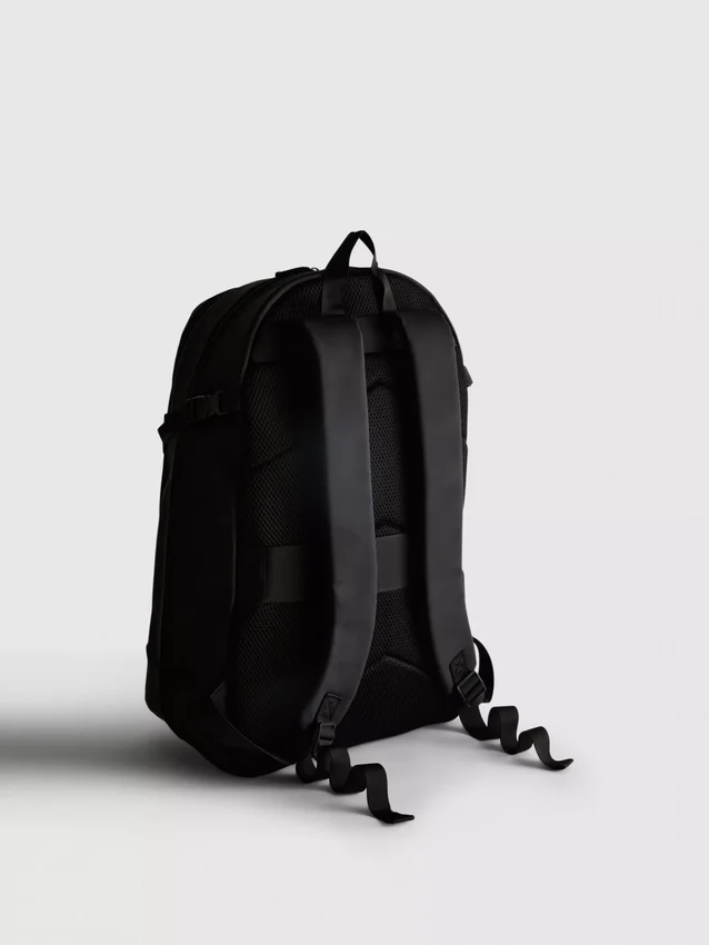 Mochila de transporte com fecho de correr
