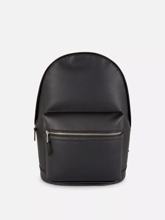 Mochila em imitação de couro