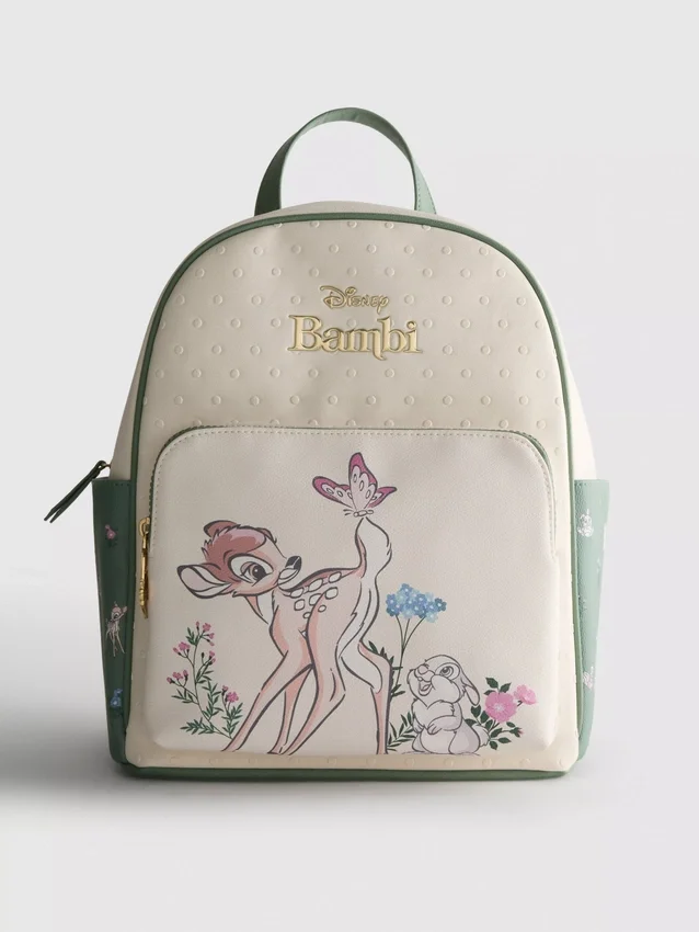 Mochila em imitação de couro do Bambi da Disney