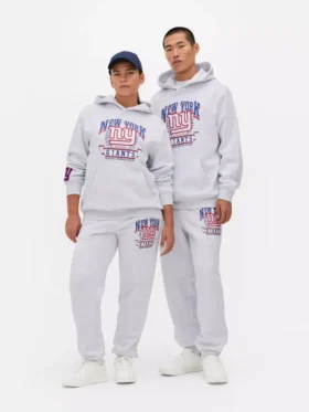 Moletom com capuz e logótipo dos New York Giants da NFL