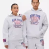 Moletom com capuz e logótipo dos New York Giants da NFL
