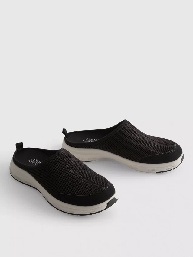 Mules confortáveis com espuma viscoelástica
