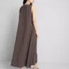 O vestido maxi trapézio da coleção «The Edit»