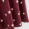O vestido midi de linho com mangas bufantes da The Edit